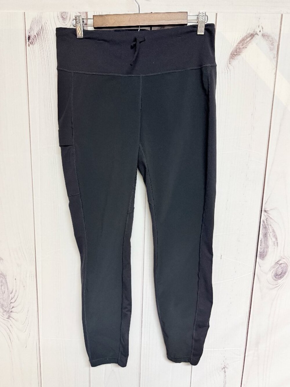 KÜHL Women’s Trascendr Leggings‎ Large Black Fleece Lined EUC